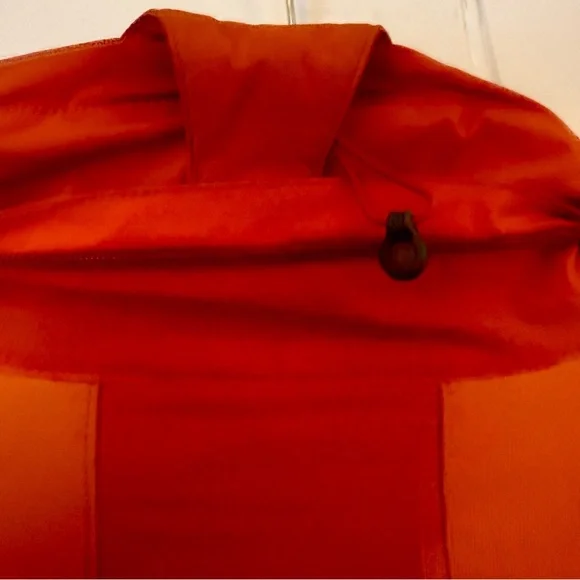 Vintage Patagonia Technical Storm Jacket - Rare Pumpkin Orange - Size XL - Picture 10 of 11